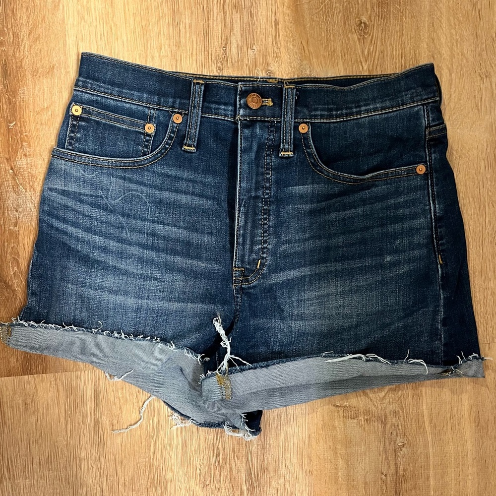 Madewell High-Rise Denim Shorts